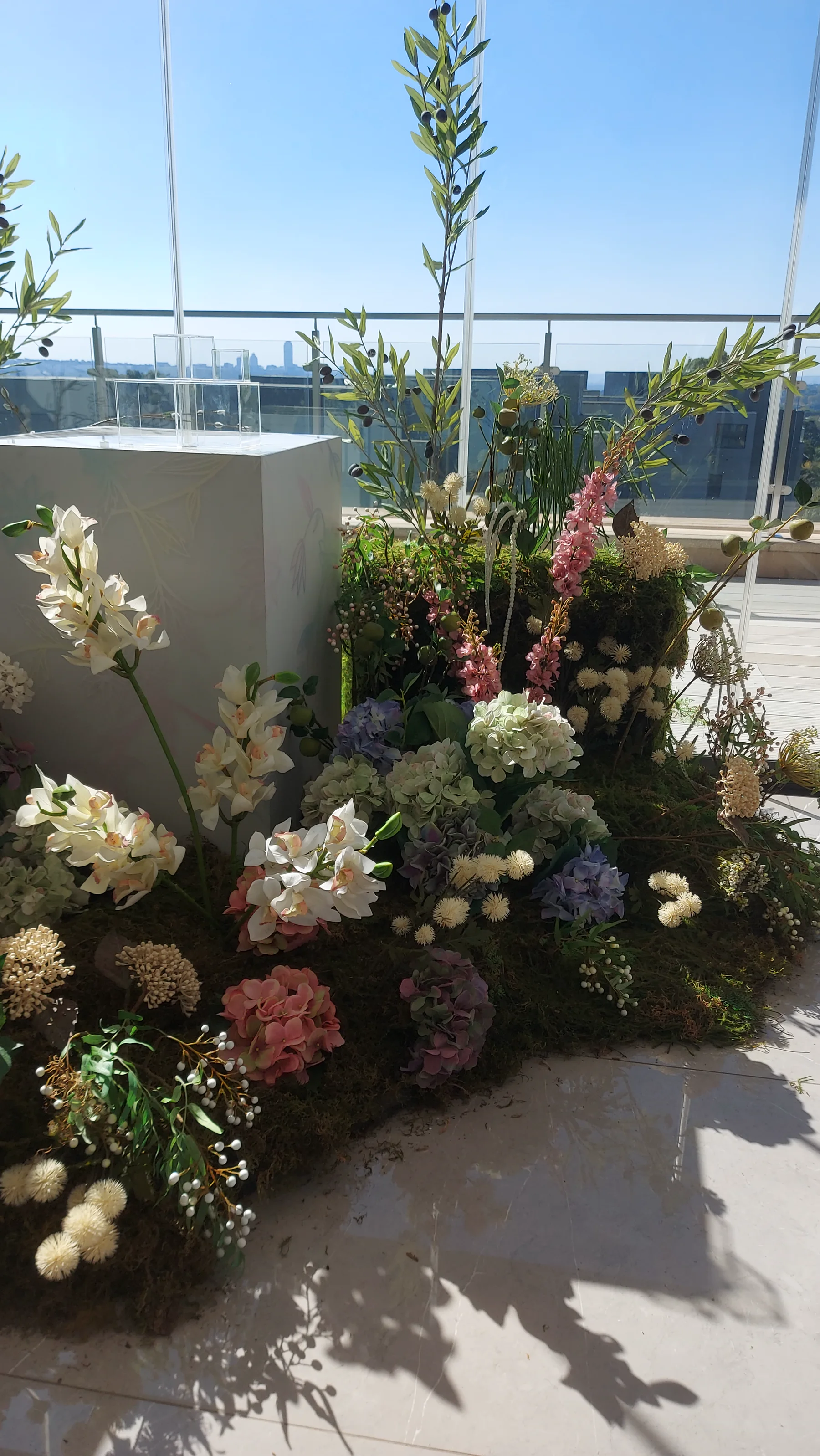 Tall arrangement